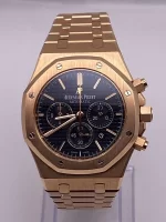 Audemars Piguet Royal Oak 26320OR.OO.1220OR.01 Chronograph Rose Gold Black Dial - 图片 3