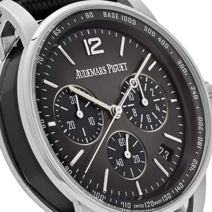 Audemars Piguet Code 11.59 26393NB.OO.A002KB.01 Selfwinding Chronograph Black Ceramic White Gold Grey Dial - 图片 4