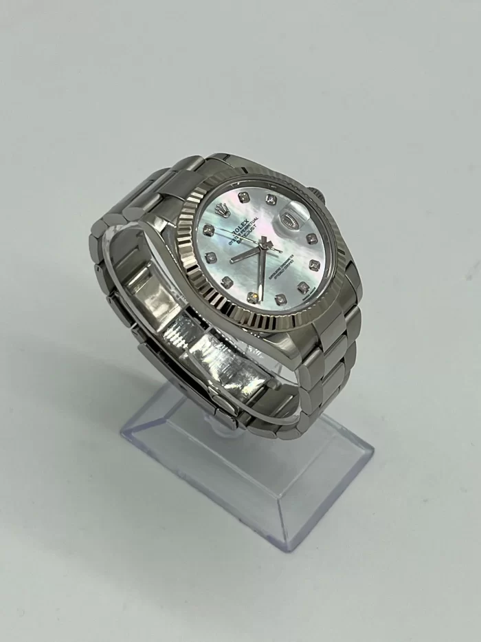 Rolex Datejust 126334 Stainless Steel Diamond Mother Of Pearl Dial - 图片 2
