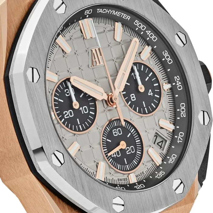 Audemars Piguet Royal Oak Offshore 26420OI.OO.A015VE.01 Chronograph Rose Gold Grey Dial - 图片 3
