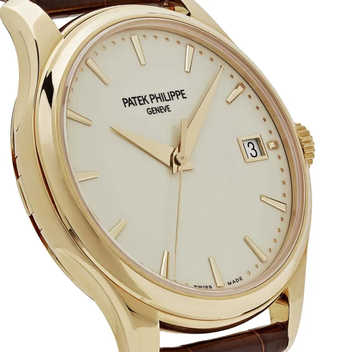 Patek Philippe Calatrava 5227J-001 Yellow Gold Lacquered Ivory Dial - 图片 3
