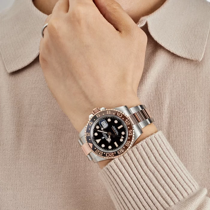 Rolex GMT-Master II 126711CHNR 'Root Beer' Stainless Steel Rose Gold - 图片 2