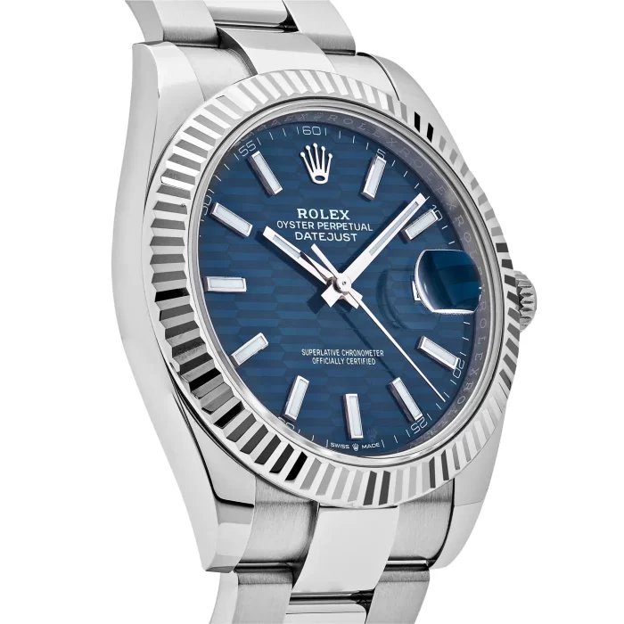 Rolex Datejust 126334 Stainless Steel Fluted Motif Blue Dial Oyster - 图片 2