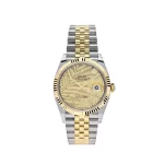 Rolex Datejust 126233 Stainless Steel Yellow Gold Palm Motif Dial Jubilee