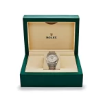 Rolex Datejust 126231 Rose Gold Stainless Steel Silver Fluted Motif Dial - 图片 6