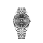 Rolex Datejust 126334 Stainless Steel Slate Diamond Dial Jubilee