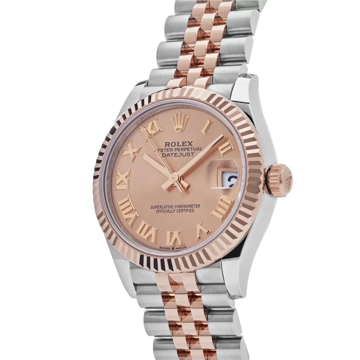 Rolex Datejust 278271 Rose Gold Stainless Steel Roman Pink Dial Jubilee - 图片 3