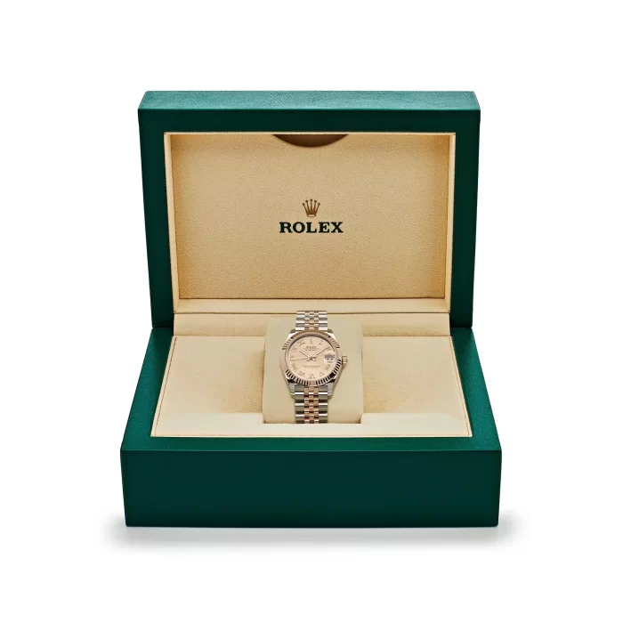 Rolex Datejust 278271 Rose Gold Stainless Steel Roman Pink Dial Jubilee - 图片 7
