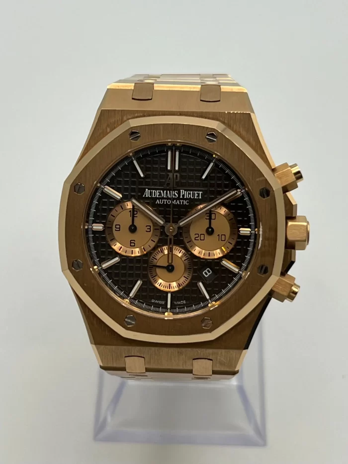Audemars Piguet Royal Oak Selfwinding Chronograph 26331OR.OO.1220OR.02 Rose Gold Brown Dial - 图片 5
