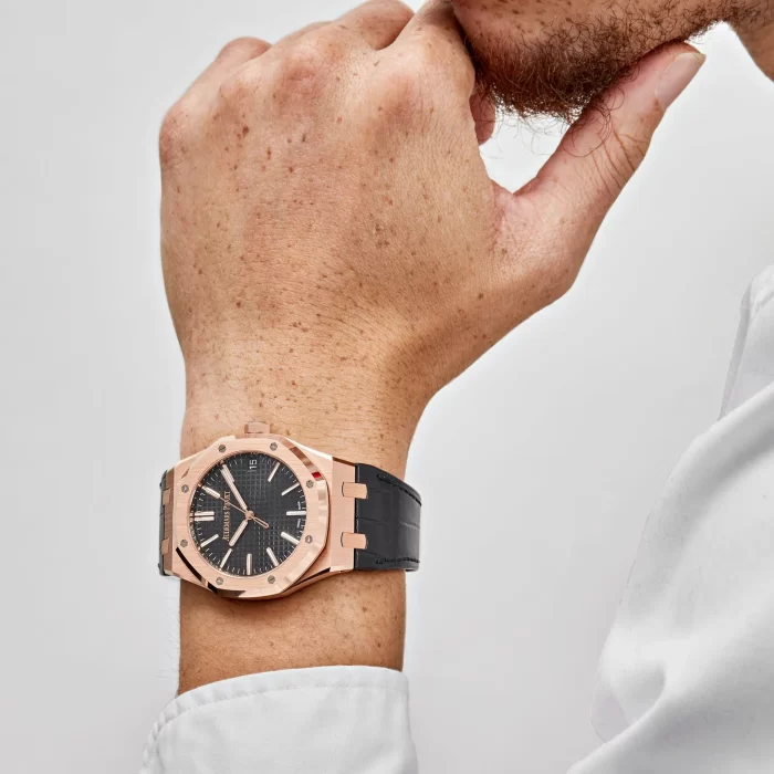 Audemars Piguet Royal Oak 15510OR.OO.D002CR.02 Rose Gold Black Dial (2023) - 图片 6
