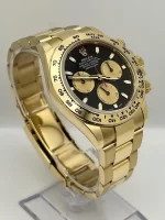 Rolex Daytona 116508 'Paul Newman' Yellow Gold Black Dial - 图片 4