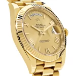 Rolex Day-Date 228238 Yellow Gold Champagne Roman Dial - Image 4