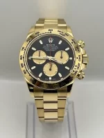 Rolex Daytona 116508 'Paul Newman' Yellow Gold Black Dial - 图片 3