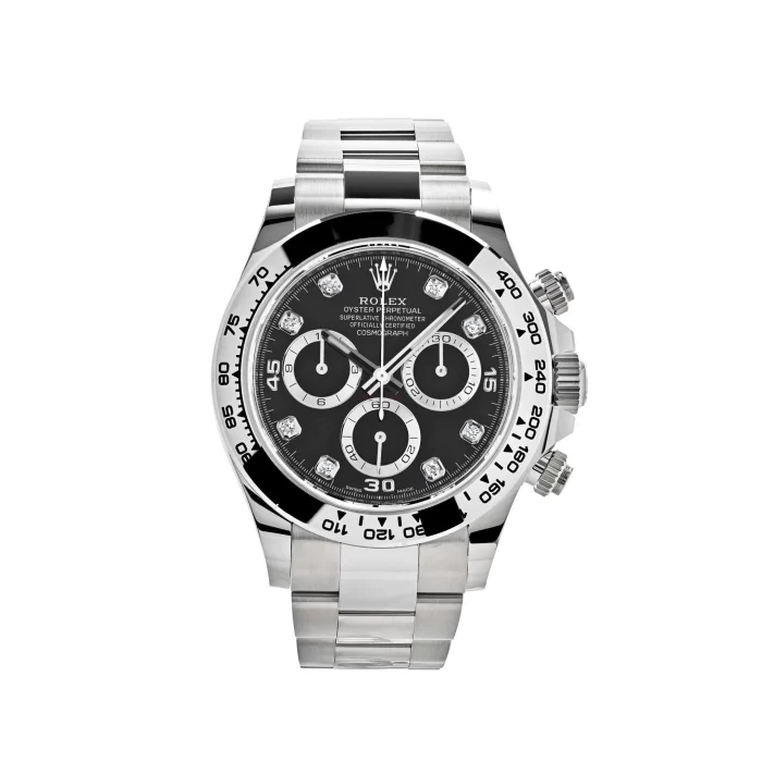 Rolex Daytona 116509 White Gold Black Diamond Dial - 图片 1