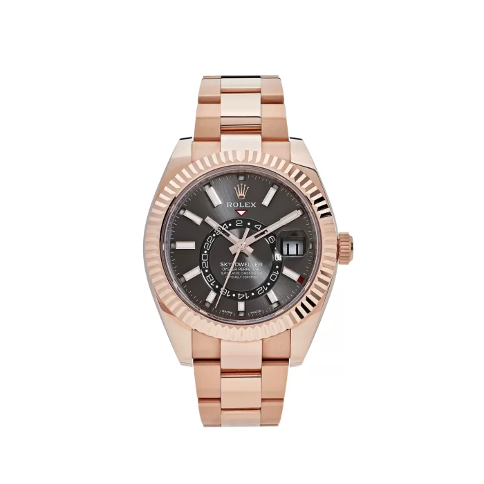 Rolex Sky-Dweller 326935 Rose Gold Rhodium Slate Grey Dial - 图片 1
