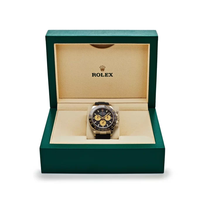Rolex Daytona 116518LN 'Paul Newman' Yellow Gold Black Dial - 图片 6