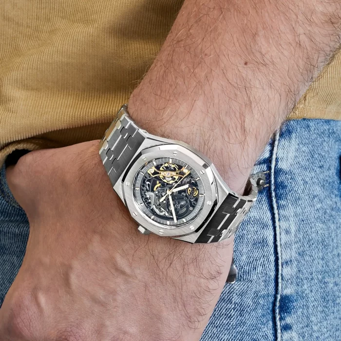 Audemars Piguet Royal Oak 15407ST.OO.1220ST.01 Double Balance Wheel Openworked - 图片 6