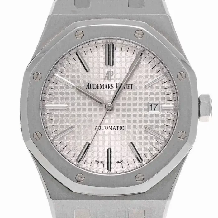 Audemars Piguet Oak Selfwinding with Silver-toned Dial 41mm Stainless Steel Watch 15400ST.OO.1220ST.02 - 图片 2