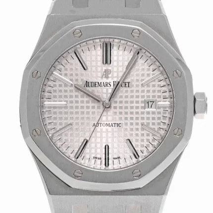 Audemars Piguet Oak Selfwinding with Silver-toned Dial 41mm Stainless Steel Watch 15400ST.OO.1220ST.02
