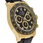Rolex Daytona 116518LN Yellow Gold Black Diamond Dial - Image 3