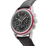 Patek Philippe Grand Complications 5271/12P-001 Perpetual Calendar Platinum Black Dial Ruby Bezel - 图片 3