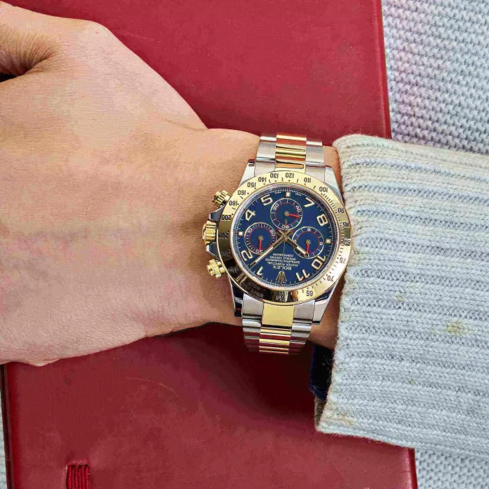 Rolex Cosmograph Daytona 116523-0045 Stainless Steel and Yellow Gold Blue Dial - 图片 2