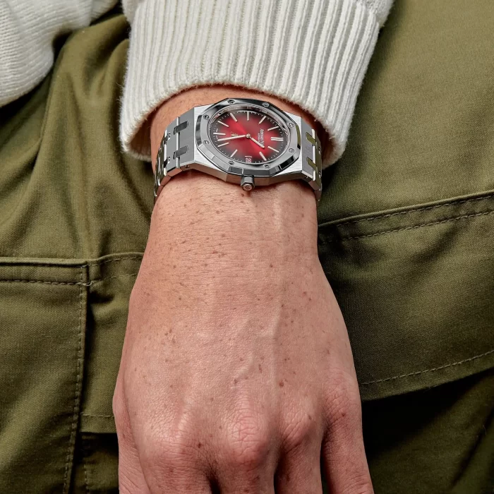 Audemars Piguet Royal Oak 16202XT.OO.1240XT.01 'Jumbo' Extra-Thin Titanium Burgundy Dial - 图片 5