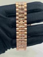 Rolex Day-Date 128235-0070 Rose Gold White Dial - 图片 5