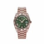 Rolex Day-Date 228235 Rose Gold Olive Green Dial (2023)