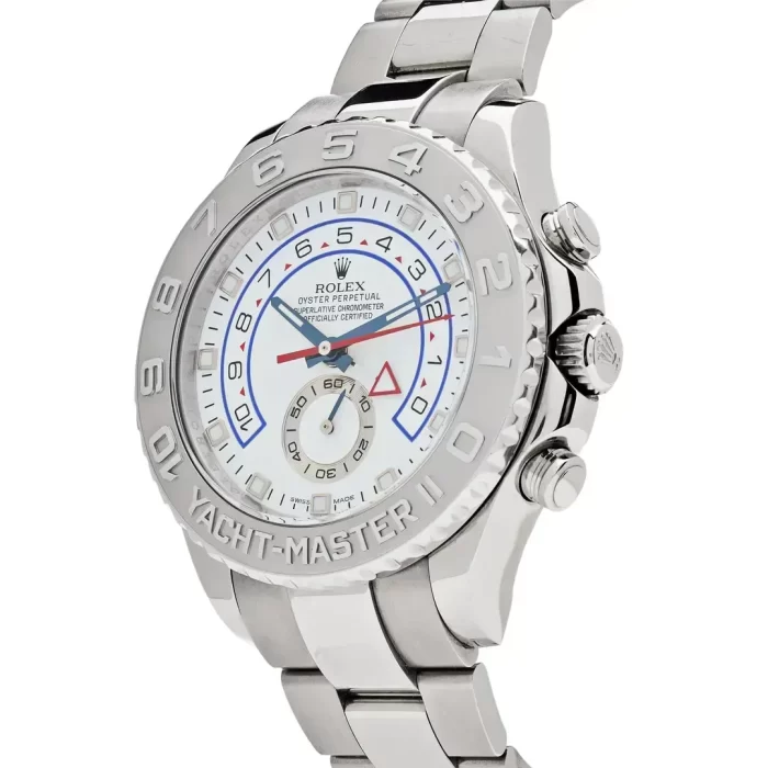 Rolex Yacht-Master II 116689-78219 White Gold Platinum White Dial - 图片 5