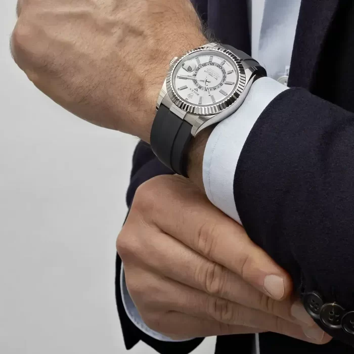 Rolex Sky-Dweller 336239-0003 White Gold White Dial Oysterflex - 图片 2