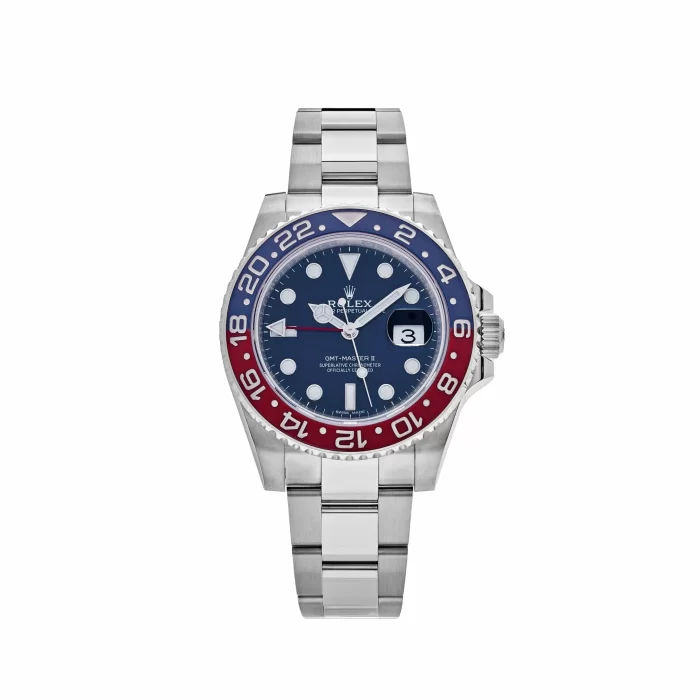 Rolex GMT-Master II 116719BLRO Pepsi White Gold Blue Dial Oyster - 图片 1
