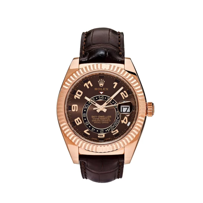 Rolex Sky-Dweller 326135 Rose Gold Chocolate Dial - 图片 7