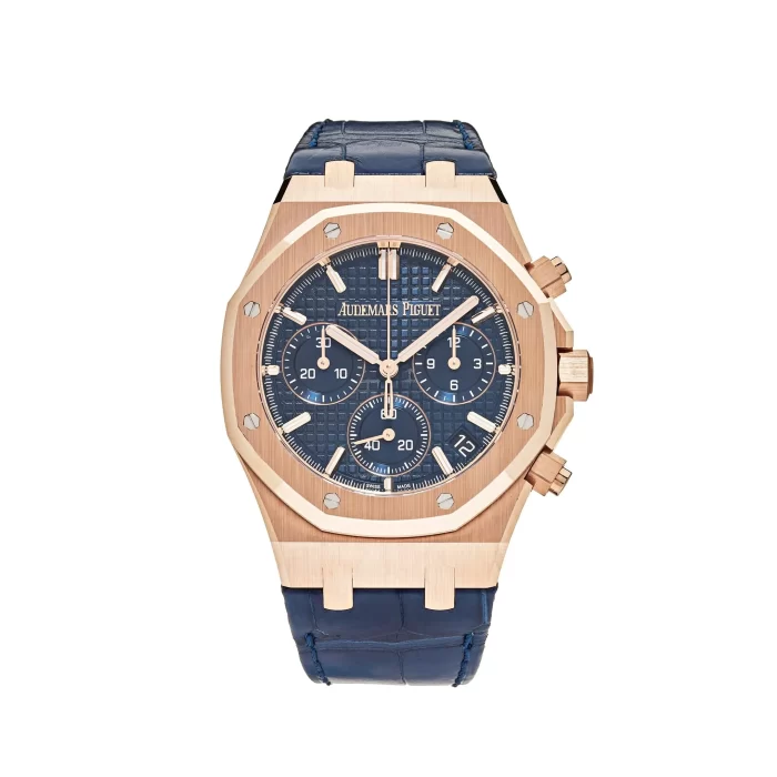 Audemars Piguet Royal Oak 26240OR.OO.D315CR.01 Chronograph '50th Anniversary' Rose Gold Blue Dial (2022) - 图片 2