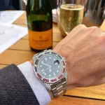 Rolex GMT-Master II 1267555SARU 'SARU' Rose Gold Black Dial Diamond Bezel - 图片 2