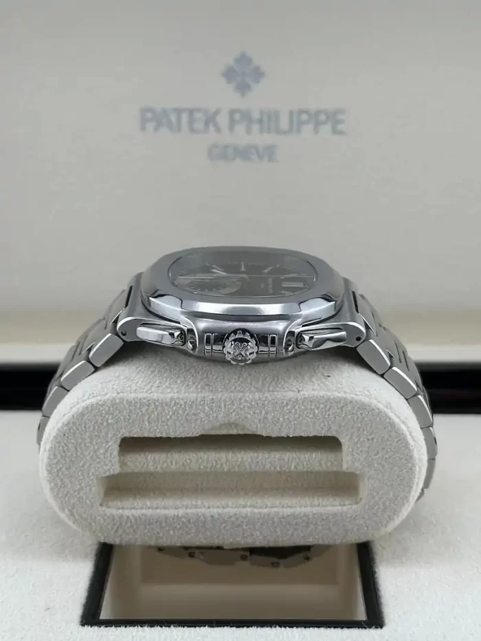 Patek Philippe Nautilus 5980/1A-001 Chronograph Stainless Steel Blue Dial - 图片 3