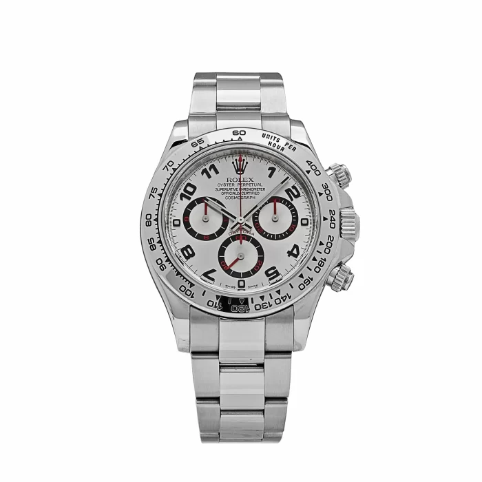 Rolex Daytona 116509 Silver Racing Dial White Gold - 图片 1