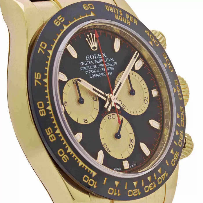 Rolex Cosmograph Daytona 116518LN-0047 'Paul Newman' Yellow Gold Black Dial (2018) - 图片 5