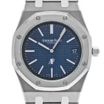 Audemars Piguet Oak Jumbo Extra-Thin, 39mm, Titanium, blue dial, 15202IP.OO.1240IP.01 - 图片 2