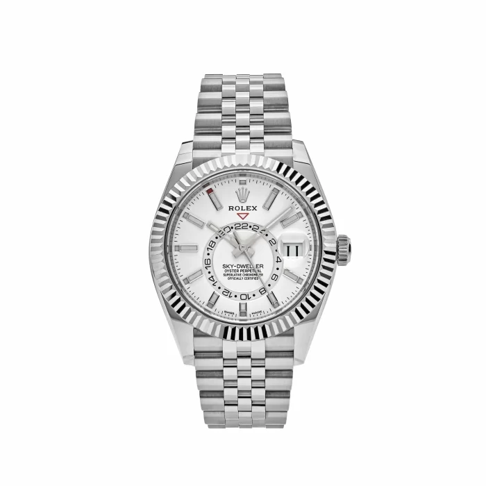 Rolex Sky-Dweller 326934 Stainless Steel White Dial Jubilee - 图片 1