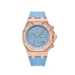 Audemars Piguet Royal Oak Offshore 26231OR.ZZ.A085CA.01 Chronograph Rose Gold Blue Dial Diamond Bezel (2023) - 图片 2