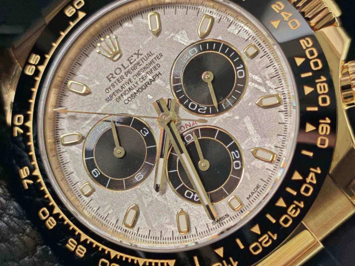 Rolex Cosmograph Daytona 116518LN-0076 Yellow Gold Meteorite Dial (2022) - 图片 5
