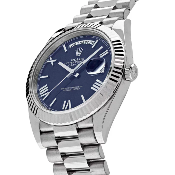 Rolex Day-Date 228239-83419 White Gold Blue Dial (2018) - 图片 6
