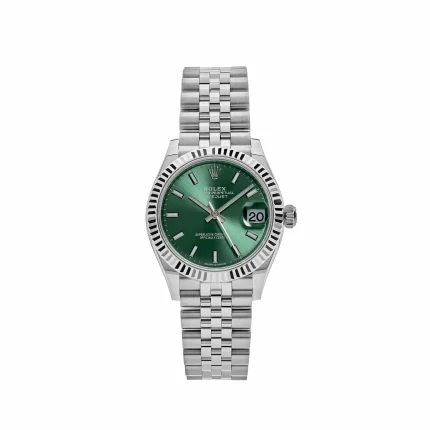 Rolex Datejust 278274 'Ladies' Stainless Steel Green Dial