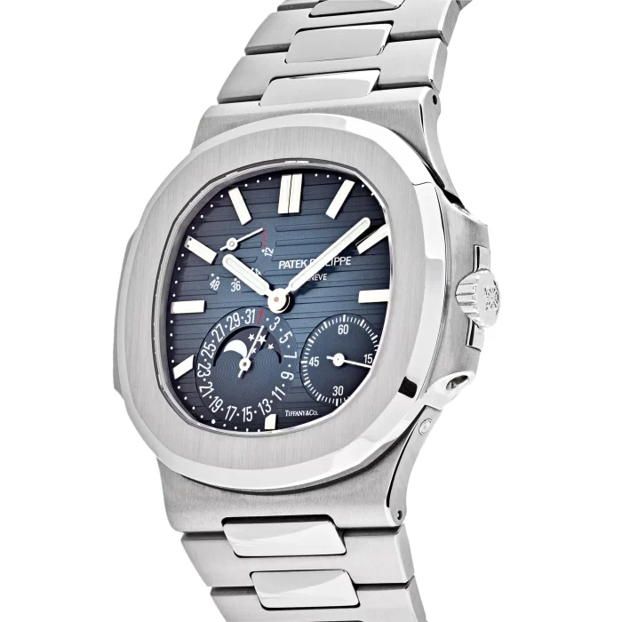 Patek Philippe Nautilus 5712/1A-001 'Tiffany & Co' Moon Phases Stainless Steel - 图片 7