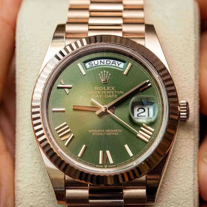 Rolex Day-Date President 40mm 18ct Everose Gold 228235-0025 - 图片 4