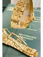 Audemars Piguet Oak Selfwinding, Blue dial, 37mm, Yellow gold, 15450BA.OO.1256BA.02 - 图片 7