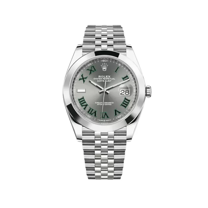Rolex Datejust 126300 'Wimbledon' Stainless Steel Slate Dial Jubilee (2023) - 图片 1