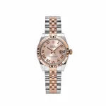Rolex Datejust 178271 Rose Gold Stainless Steel Sundust Dial