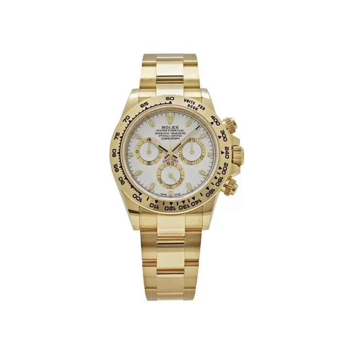 Rolex Daytona 116508 Yellow Gold White Dial - 图片 1